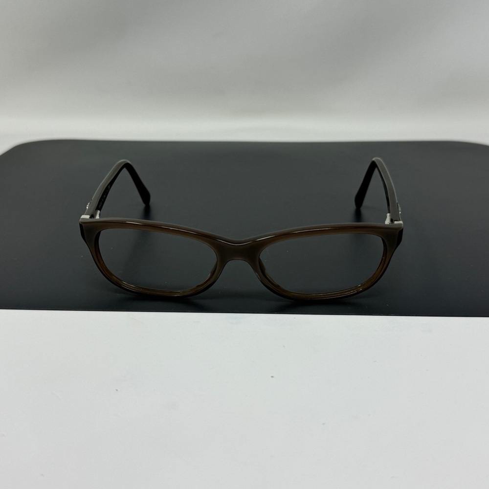 Rare Authentic Chanel 3236-Q c.1276 Brown 53mm Frames Eyeglasses Frame No Lenses - Picture 2 of 15